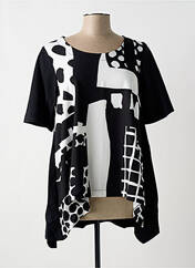 Tunique manches courtes noir G!OZE pour femme seconde vue