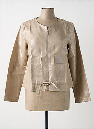 Veste chic beige MALOKA femme