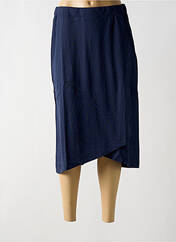 Jupe mi-longue bleu G!OZE pour femme seconde vue