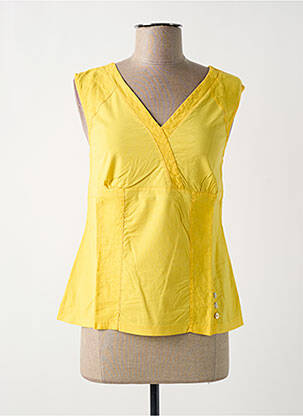 Top jaune MALOKA femme