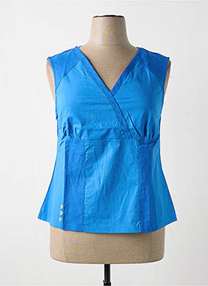 Top bleu MALOKA femme