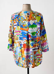 Blouse bleu MALOKA pour femme seconde vue