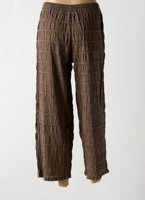 Pantalon large taupe G!OZE femme