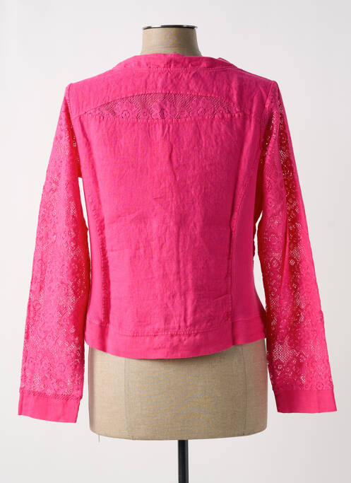 Veste casual rose MALOKA pour femme
