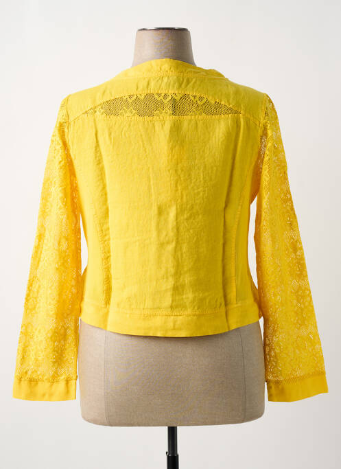 Veste casual jaune MALOKA femme