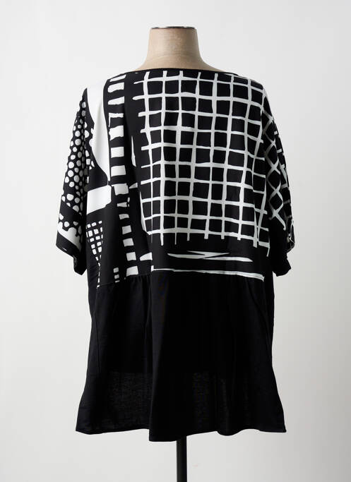 Tunique manches courtes noir G!OZE pour femme