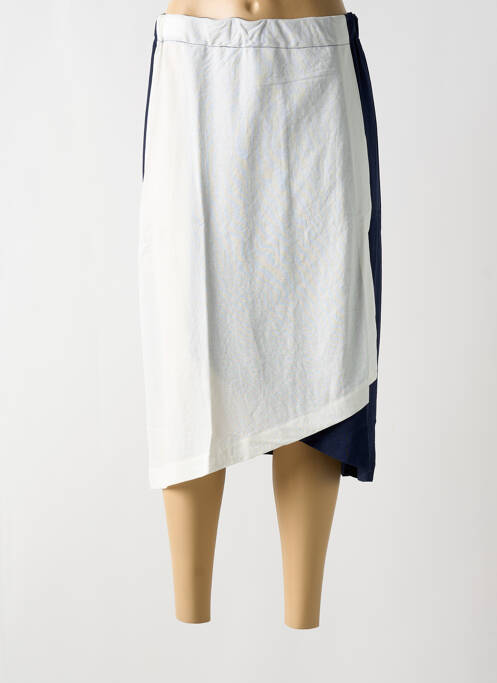 Jupe mi-longue bleu G!OZE pour femme