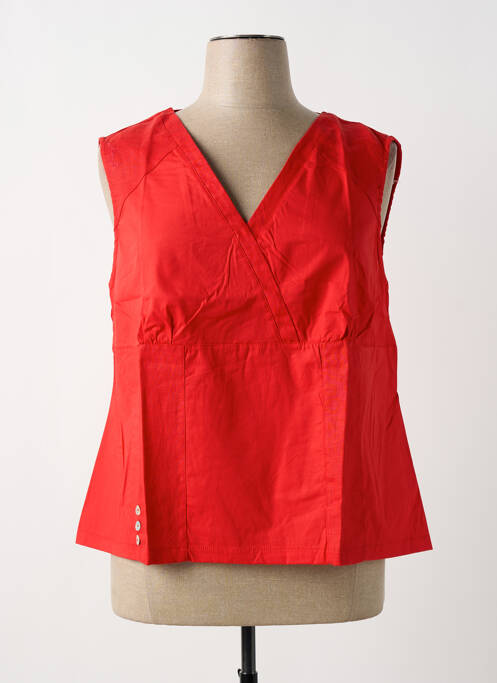 Top rouge MALOKA pour femme