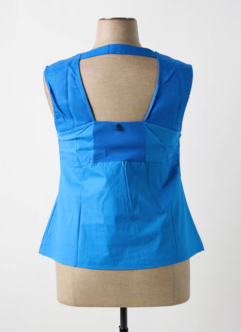 Top bleu MALOKA pour femme