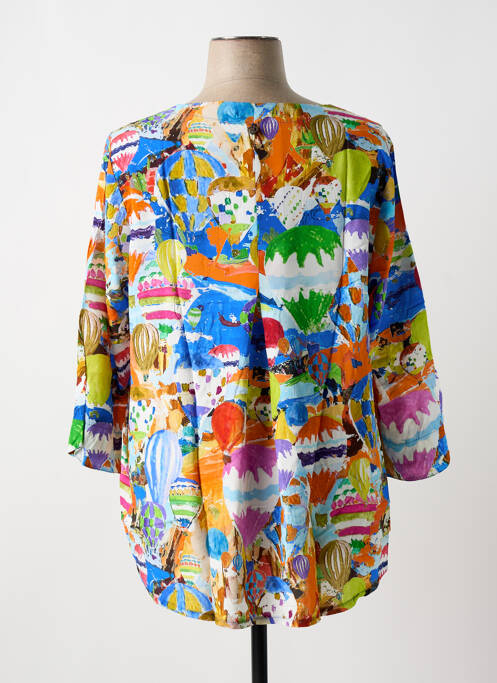 Blouse bleu MALOKA pour femme