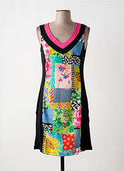 Robe courte noir MALOKA pour femme seconde vue