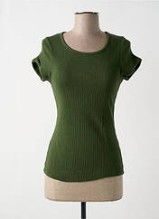 T-shirt kaki MALOKA pour femme seconde vue