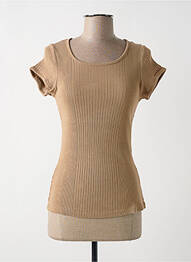 T-shirt marron MALOKA femme