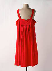 Robe mi-longue rouge MALOKA pour femme seconde vue
