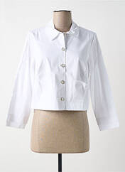 Veste chic blanc MALOKA pour femme seconde vue
