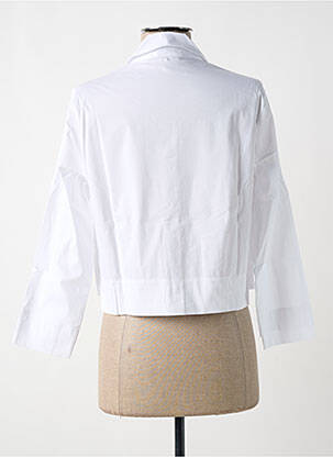 Veste chic blanc MALOKA femme