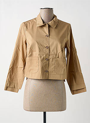Veste casual marron MALOKA femme