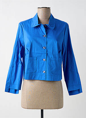 Veste casual bleu MALOKA pour femme