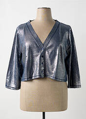 Boléro bleu MALOKA pour femme seconde vue