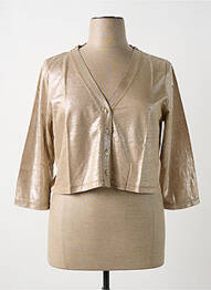 Boléro marron MALOKA femme