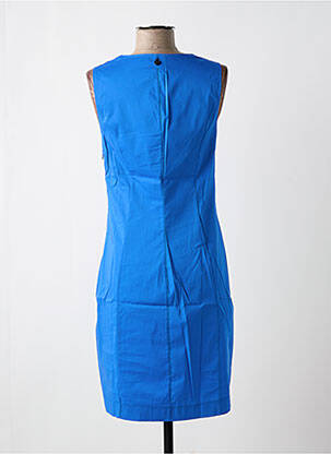 Robe mi-longue bleu MALOKA femme