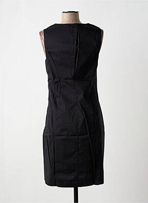 Robe mi-longue noir MALOKA femme