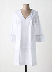 Robe courte blanc MALOKA pour femme seconde vue