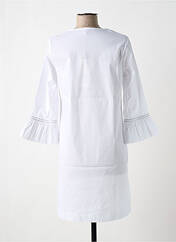 Robe courte blanc MALOKA pour femme seconde vue