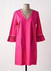 Robe courte rose MALOKA pour femme seconde vue