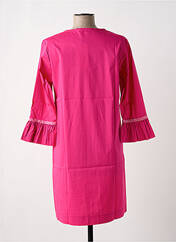 Robe courte rose MALOKA pour femme seconde vue