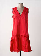 Robe mi-longue rouge MALOKA pour femme seconde vue