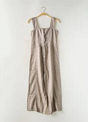 Combi-pantalon taupe MALOKA pour femme seconde vue