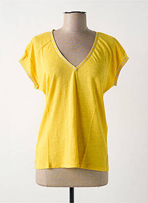 T-shirt jaune MALOKA femme