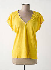 T-shirt jaune MALOKA pour femme seconde vue