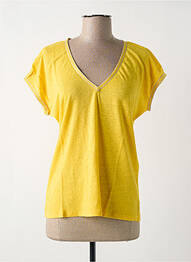T-shirt jaune MALOKA femme