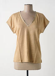 T-shirt marron MALOKA pour femme seconde vue