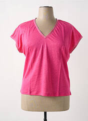 T-shirt rose MALOKA pour femme seconde vue