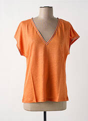 T-shirt orange MALOKA pour femme seconde vue