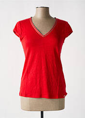 T-shirt rouge MALOKA pour femme seconde vue