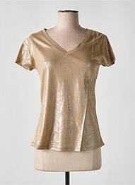T-shirt marron MALOKA femme