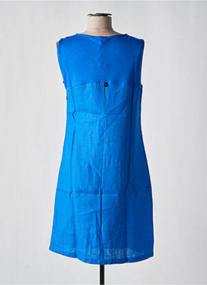 Robe mi-longue bleu MALOKA femme