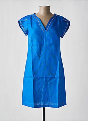 Robe courte bleu MALOKA femme