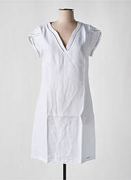 Robe mi-longue blanc MALOKA femme