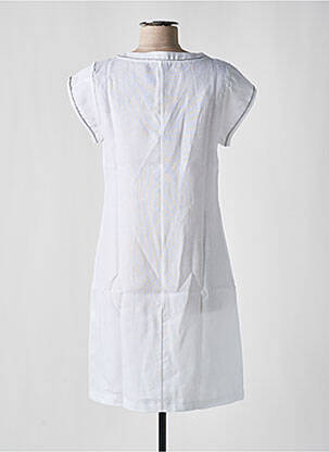 Robe mi-longue blanc MALOKA femme