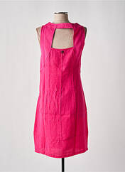 Robe courte rose MALOKA pour femme seconde vue
