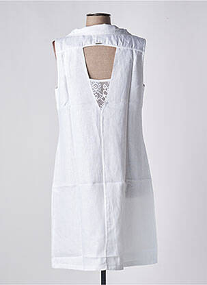 Robe courte blanc MALOKA femme