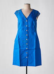 Robe courte bleu MALOKA pour femme seconde vue