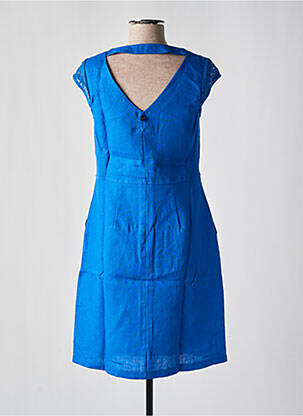 Robe courte bleu MALOKA femme