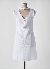 Robe courte blanc MALOKA pour femme seconde vue