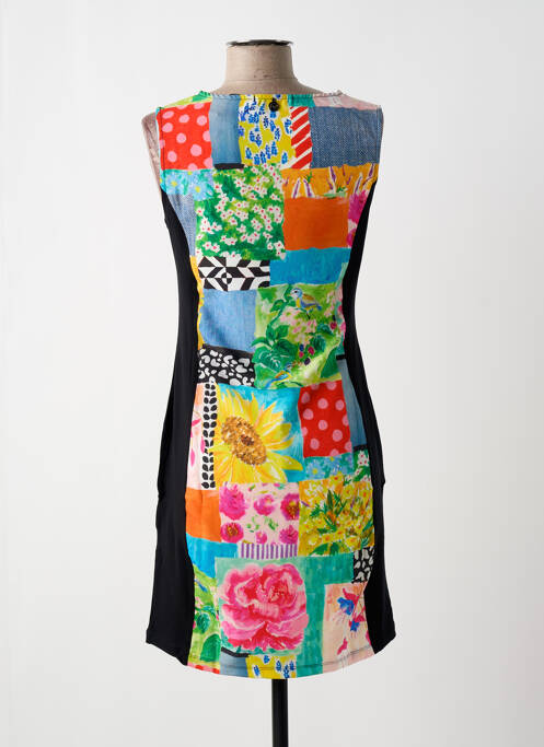 Robe courte noir MALOKA pour femme